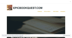 Desktop Screenshot of epicbookquest.com